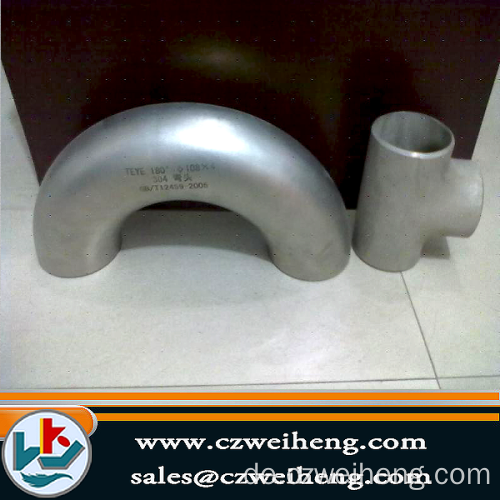 HDPE-90 Grad Elbow Fittings Schweissen